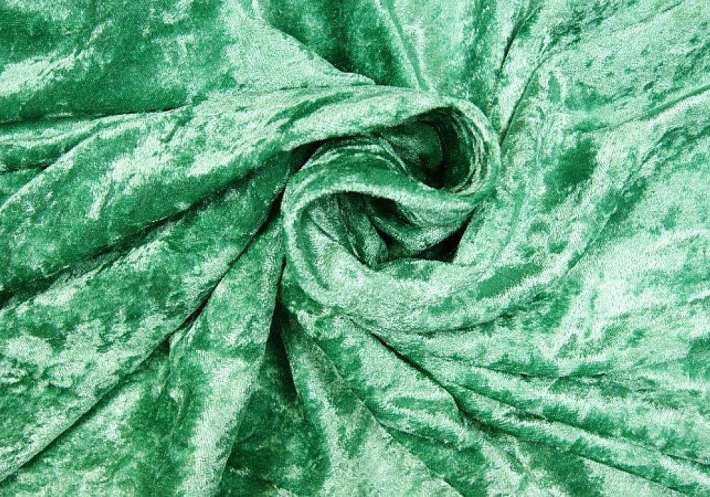 Velours de Panne groen