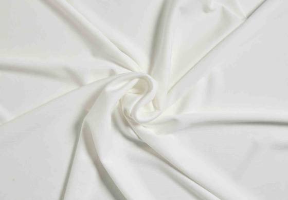 witte stof polyester jersey