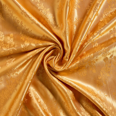 Voeringstof Jacquard Goud