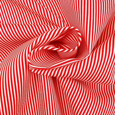 Boerenbont rood streepje 2mm