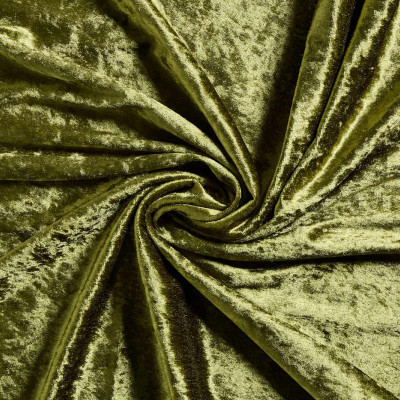 Velours de Panne Olijfgroen