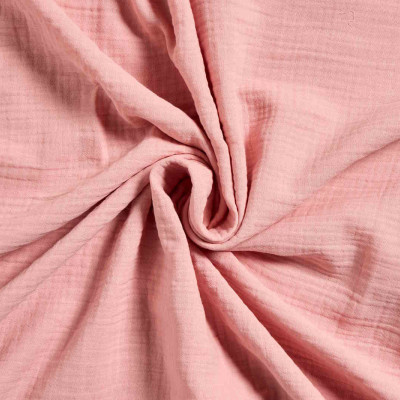 Mousseline Zalm Roze (280 cm breed)