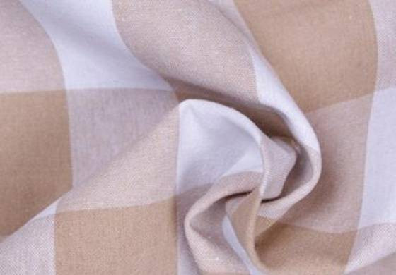 Boerenbont beige ruit