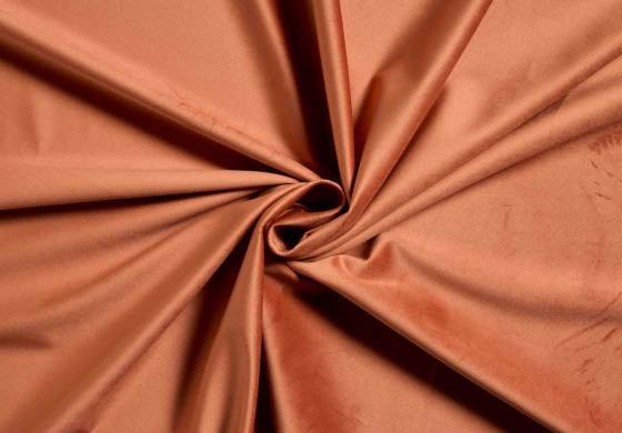 fluweeel stof velvet brique