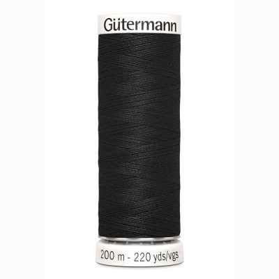Gütermann naaigaren 200mtr zwart nr.000