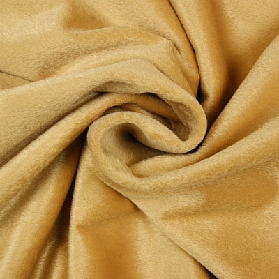 Fluweel polyester camel