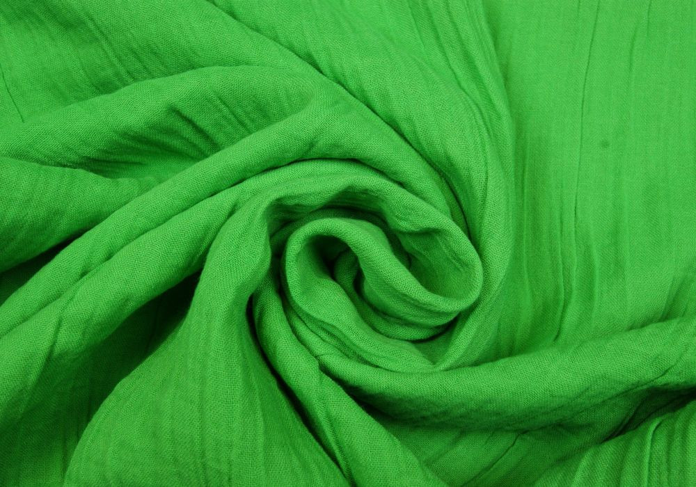 Mousseline Hydrofiel Stof Groen