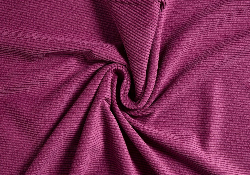 Corduroy Rib Fluweel Cyclaam