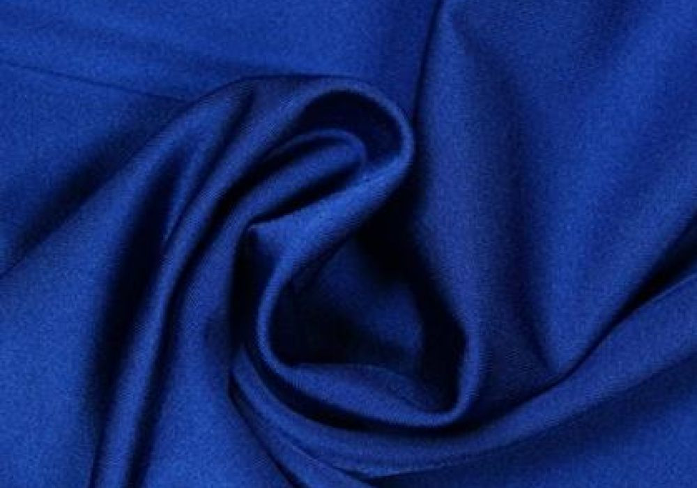 Lycra Stof Kobaltblauw Spandex