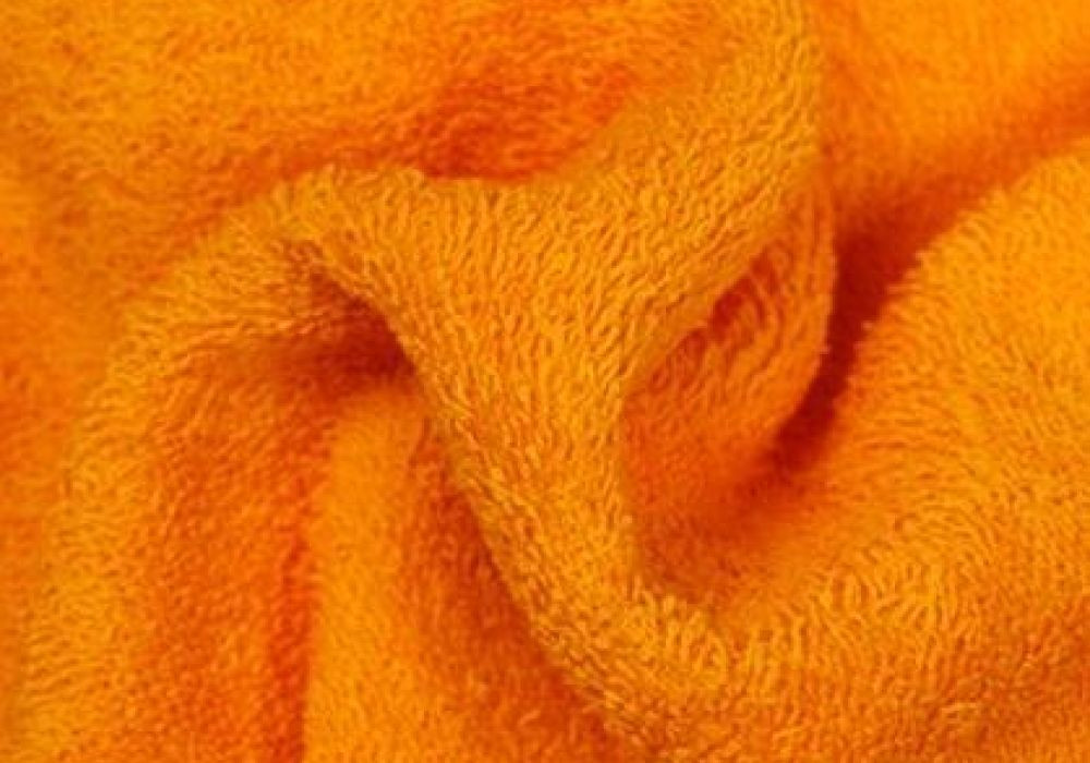 Badstof oranje