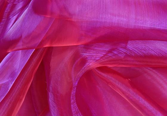 Organza cyclaam/paars