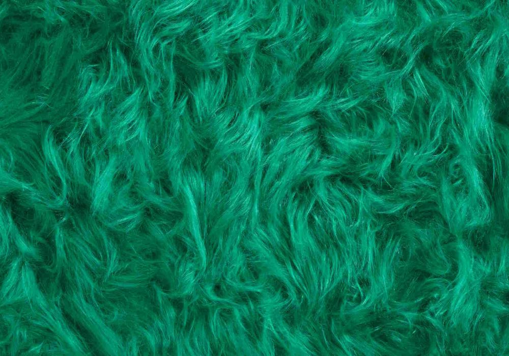 Pluche Stof groen