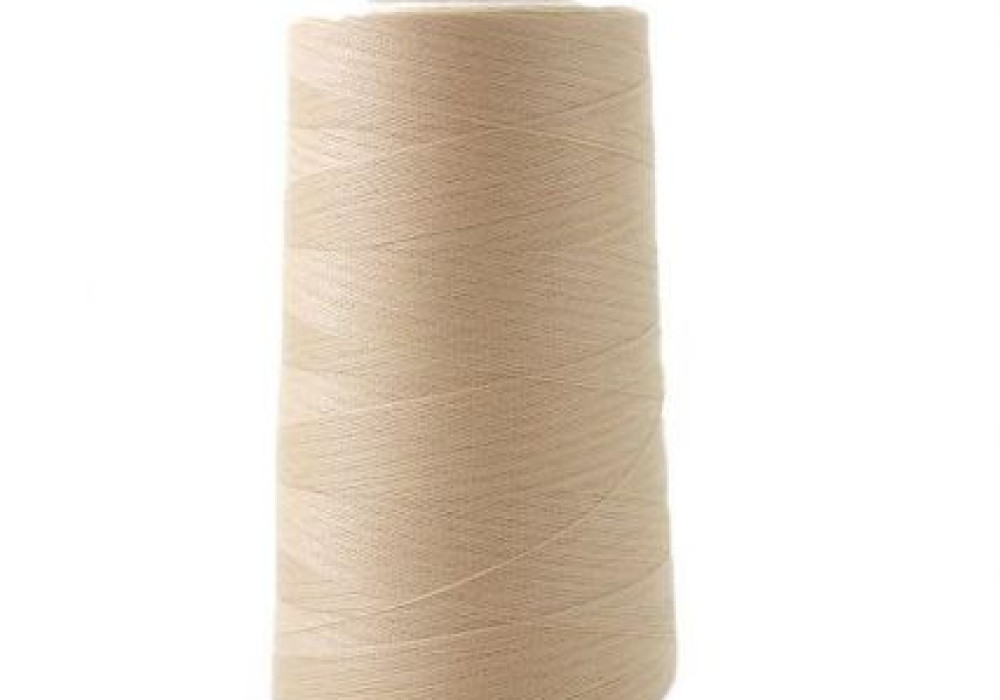 Lockgaren beige