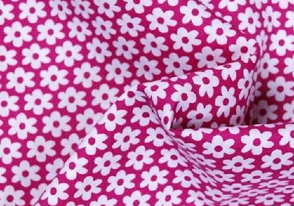Boerenbont Roze fuchsia bloemen