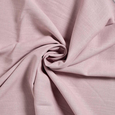 Linnen Viscose Poederroze