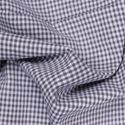 Boerenbont Ruitjes Grijs Wit 2mm