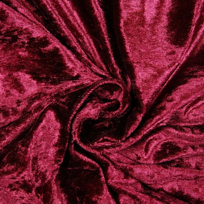 Velours de Panne Bordeaux