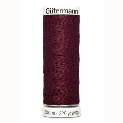 Gütermann naaigaren 200mtr donker bordeaux nr.369