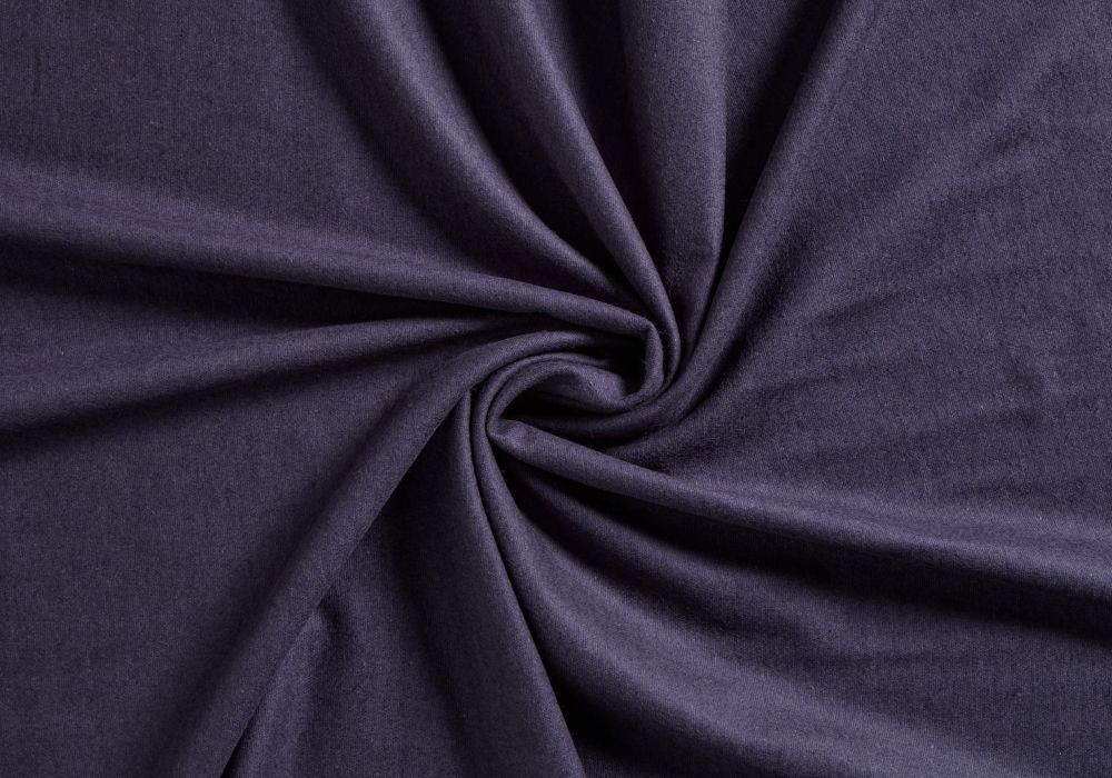 Flanel stof blauw