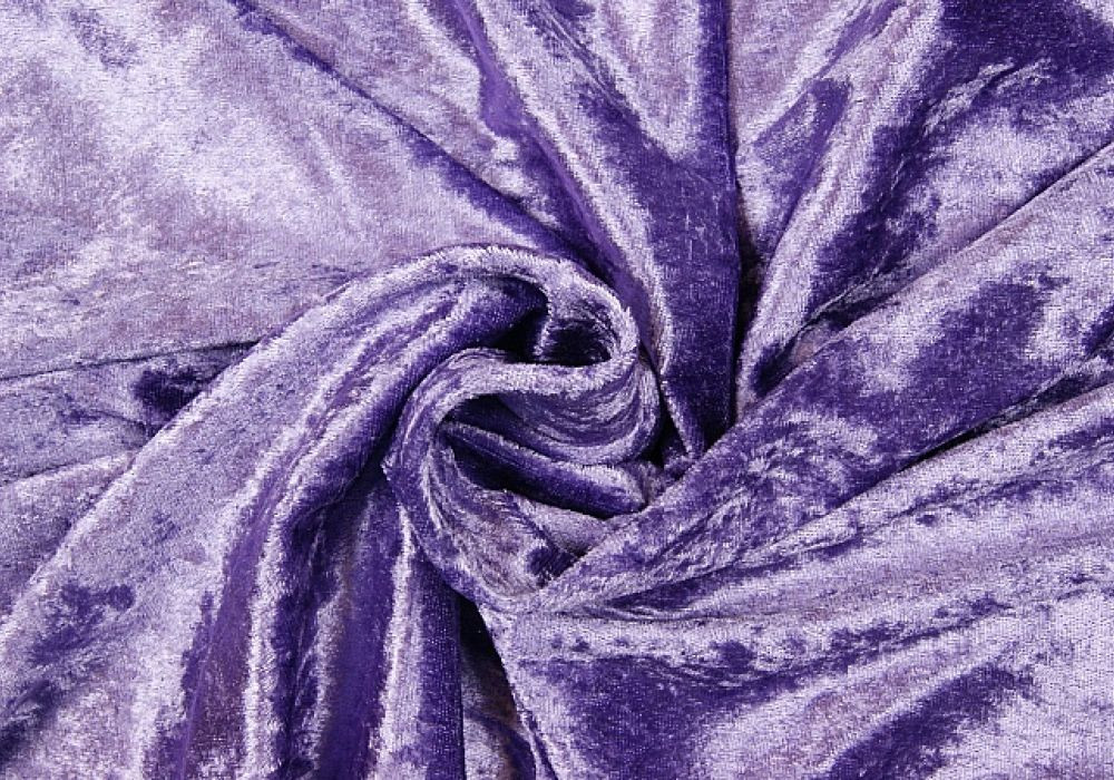 Velours de Panne lila
