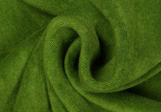 Badstof tricot Wellness groen