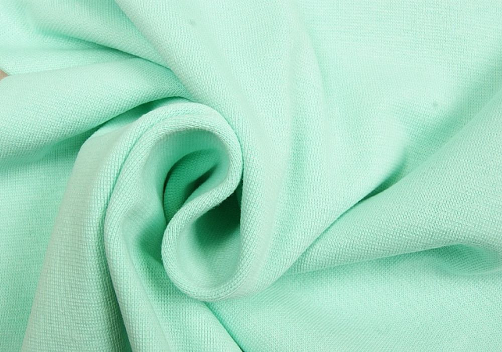 Boordstof tricot mint smal