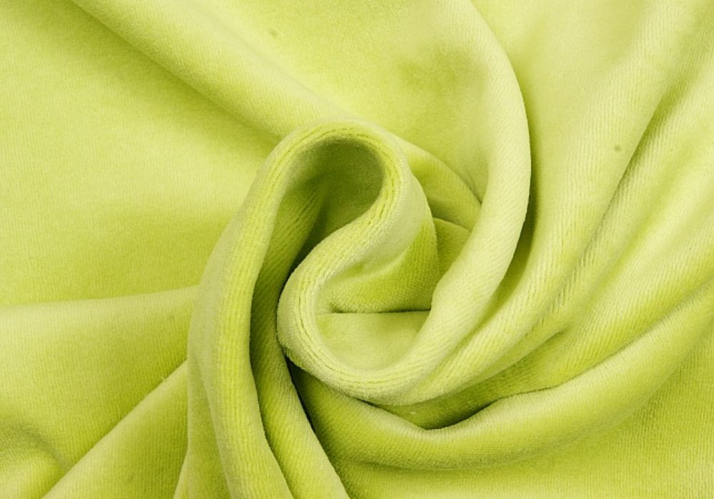Nicky velours lime