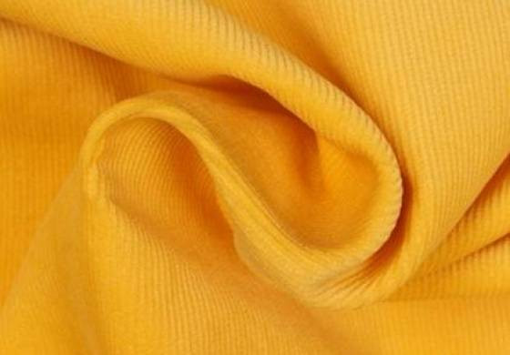 Ribcord geel stretch