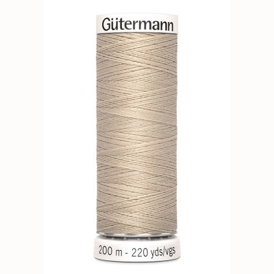 Gütermann naaigaren 200mtr beige nr.722