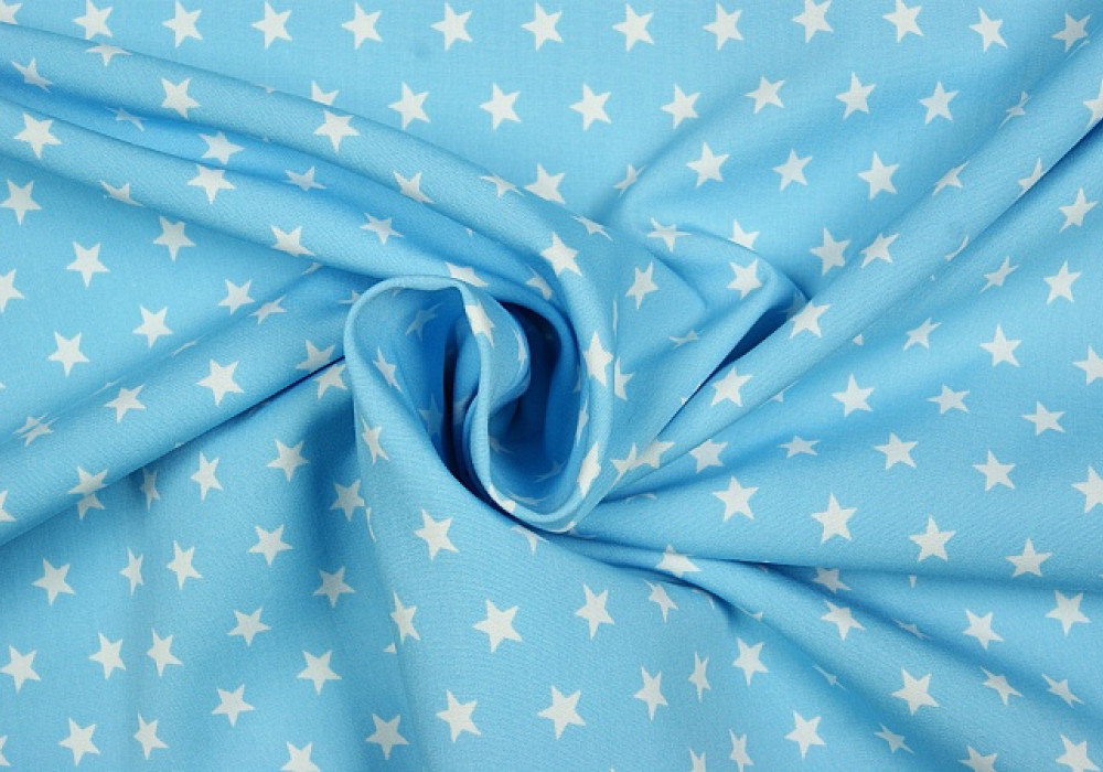 Boerenbont l-blauw ster