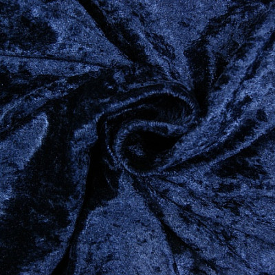 Velours de Panne Marineblauw