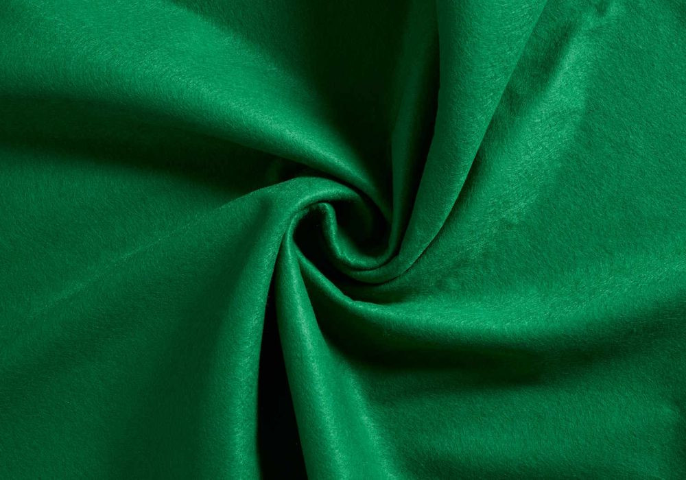 Groen Vilt Stof 1,5 mm dik - 180 cm breed