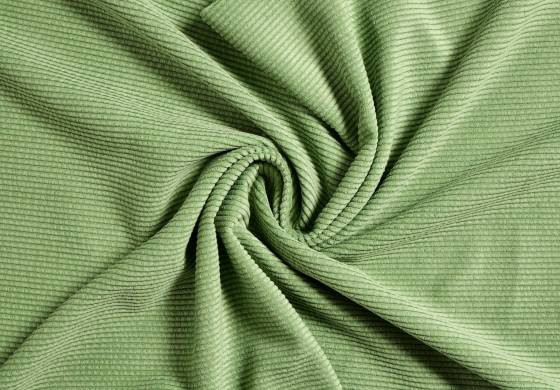 Corduroy Ribfluweel Groen stof