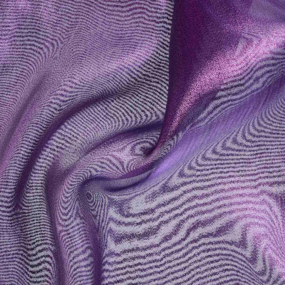 Organza Lurex Paars