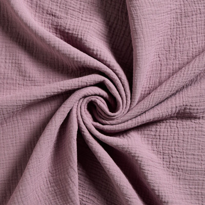 Mousseline / Hydrofiel Stof Mauve