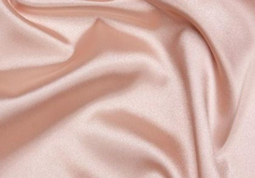 Satijn stretch champagne
