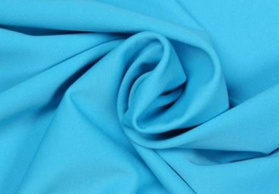 Lycra Stof Spandex Aqua Blauw