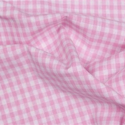 Boerenbont Ruitje Roze Wit 5mm