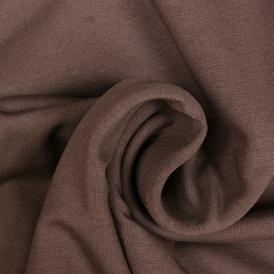 Uni tricot katoen taupe