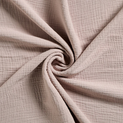 Mousseline / Hydrofiel Stof Taupe