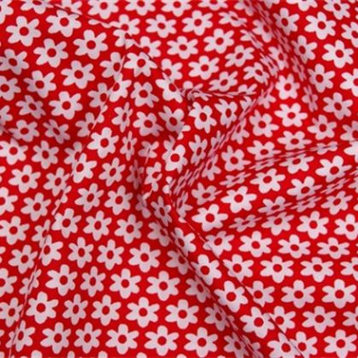 Boerenbont rood bloemen