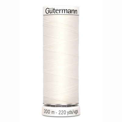 Gütermann naaigaren 200mtr ivoor nr.111