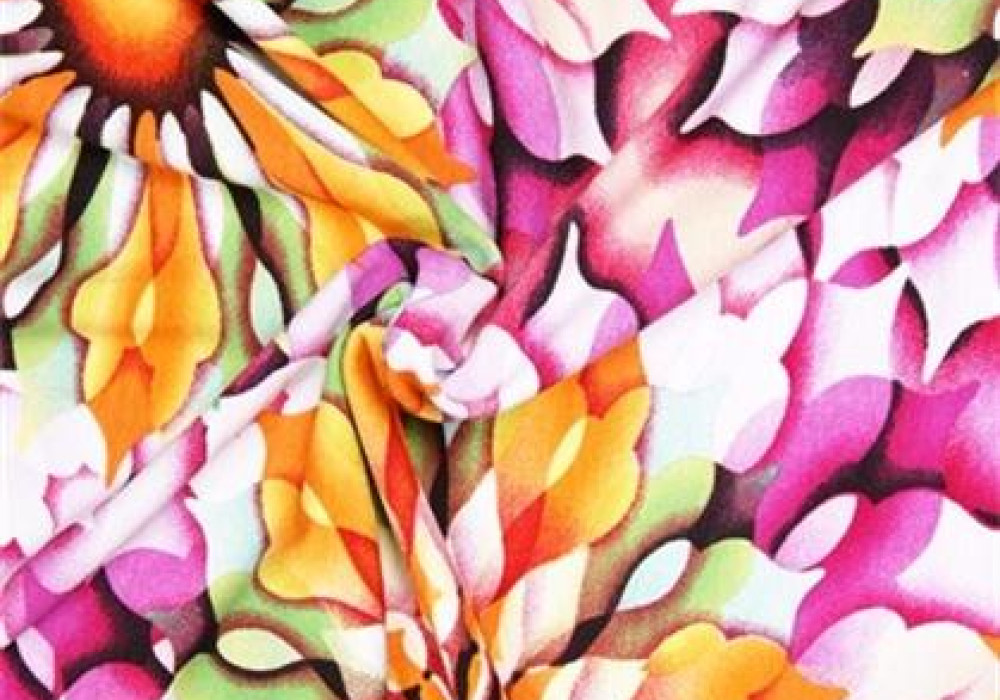 Bloemprint tricot