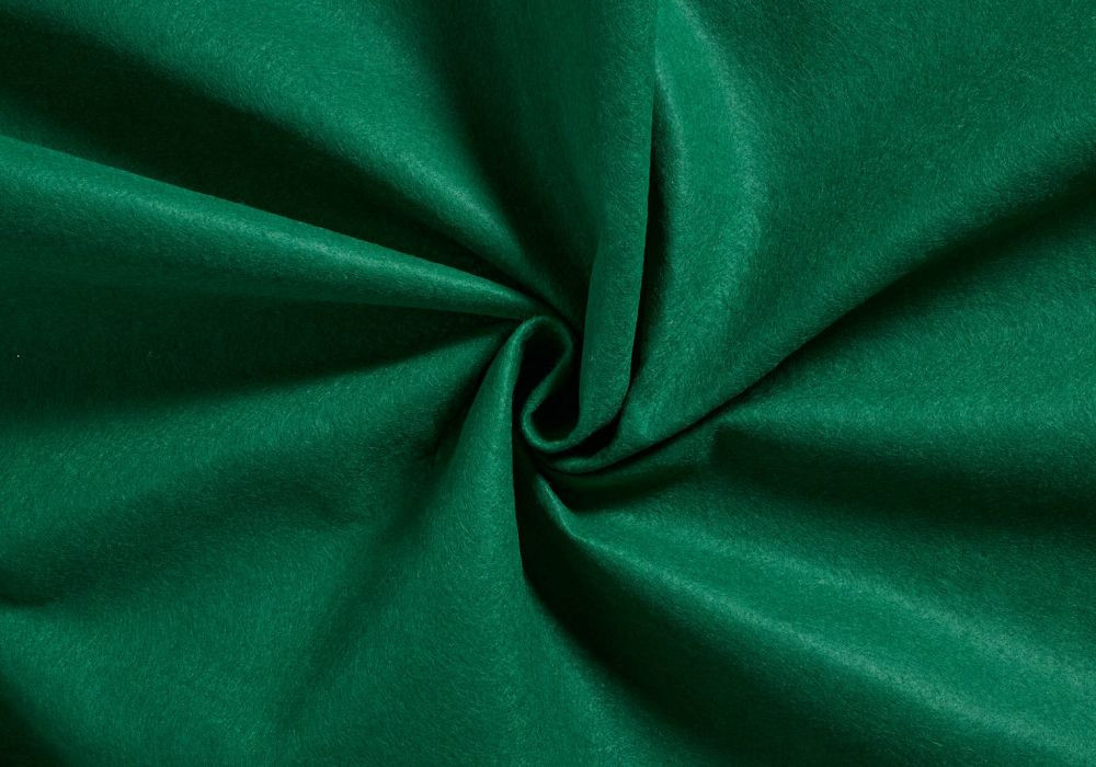 Vilt op rol - Groen 10 mtr en 90 cm breed