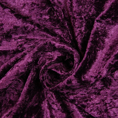 Velours de Panne Aubergine