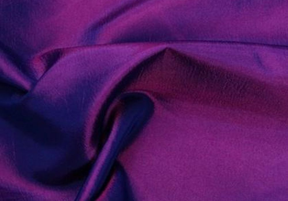 Taft zijde paars/fuchsia