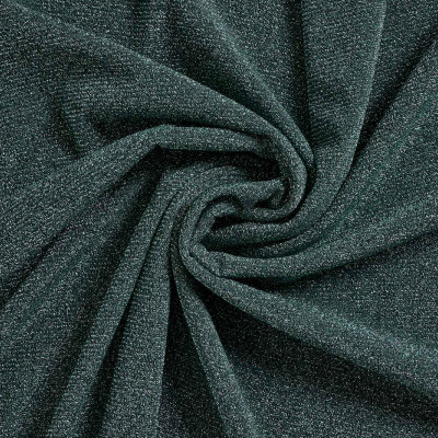 Lurex Stretch Glitter Petrol