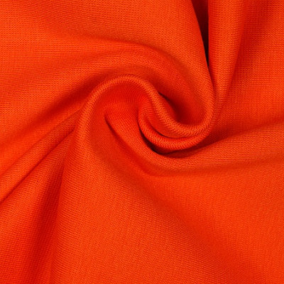 Boordstof tricot oranje smal