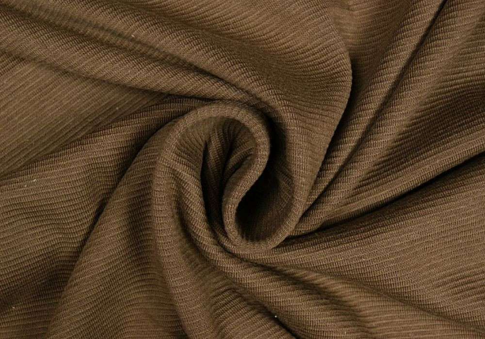 Boordstof tricot legergroen