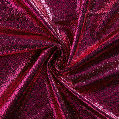 Glitterstof Chanel Fuchsia